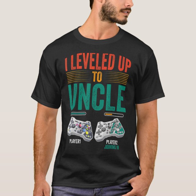 T-shirt J'Ai Été Jusqu'À Oncle 2023 Nouveau Oncle Gamer Pr (Devant)