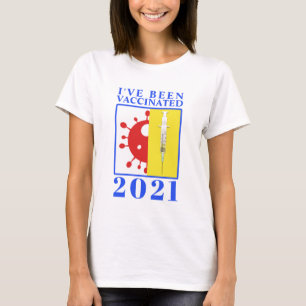 T-shirt J'ai été vacciné pour le 19 novembre 2021