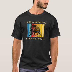 T-shirt J'ai eu 99 problèmes, mais un point n'est pas une