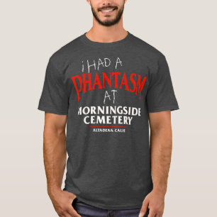 T-shirt J'ai eu un fantasme au cimetière de Morningside