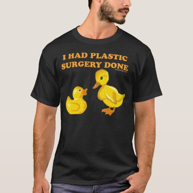 T-shirt J'Ai Fait Chirurgie En Plastique (Devant)