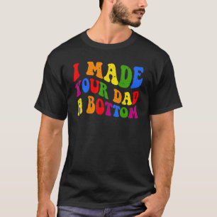 T-shirt J'Ai Fait De Ton Père Une Plaisanterie Humour Adul