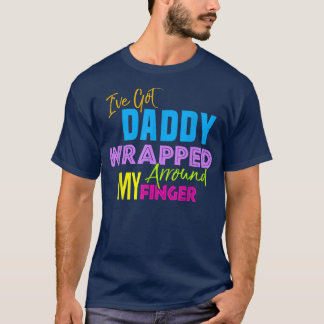 T-shirt J'Ai Fait Envelopper Papa Autour De Mes Enfants Do