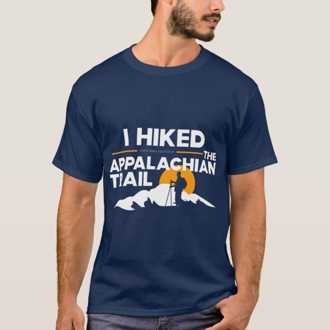 T-shirt J'ai fait une petite partie du sentier des Appalac (Devant)