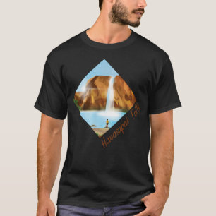 T-shirt J'ai fait une randonnée à Havasu Falls - Randonnée