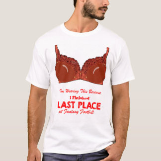 T-shirt J'ai fini dernière place au Imaginaire Football
