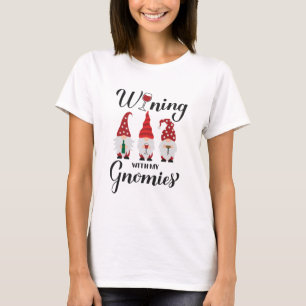 T-shirt J'ai gagné avec mes gnomes. Boire des gnomes. Dr