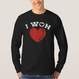 T-shirt J'ai gagné l'attaque cardiaque survivant