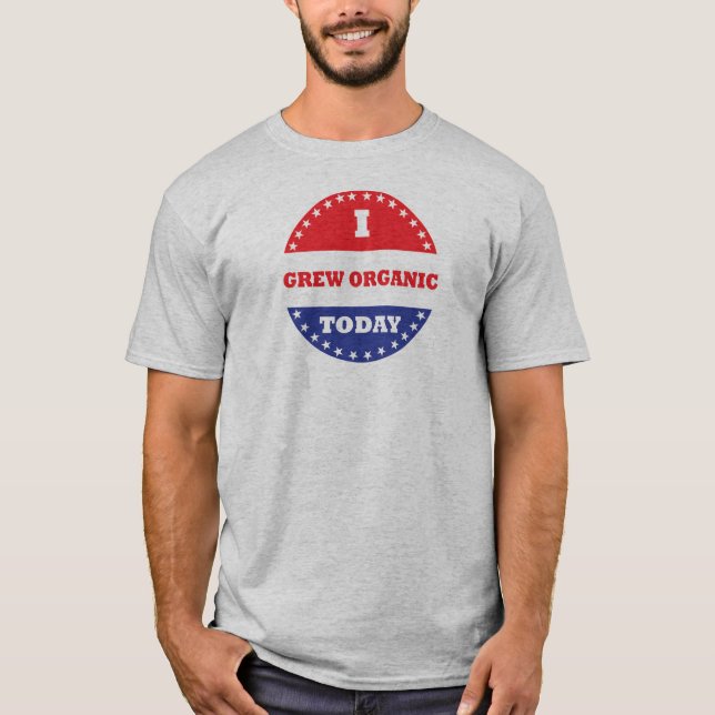 T-shirt J'ai grandi bio aujourd'hui (Devant)