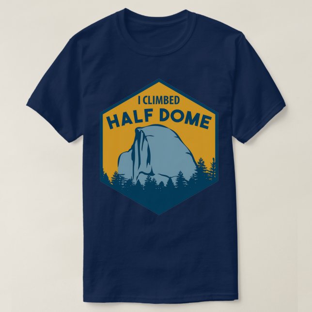T-shirt J'Ai Grimpé Moitié Dome Escalade amp Boulder (Design devant)