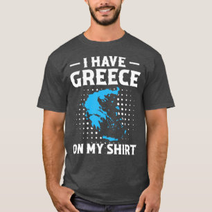 T-shirt J'Ai La Grèce Sur Mon Motif