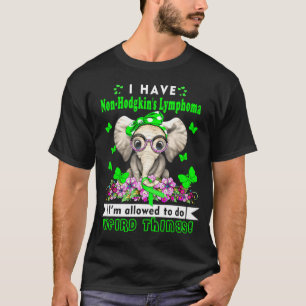 T-shirt J'ai la sensibilisation au lymphome de non-Hodgkin