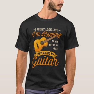 T-shirt J'Ai L'Air De Vous Écouter De La Musique De Chemis