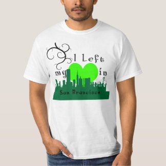 T-shirt J'ai laissé mon coeur à San Francisco