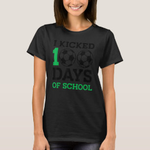 T-shirt J'ai lancé 100 Jours d'école drôle 100ème jour pou