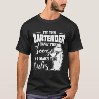 T-shirt J'Ai Le Booze Que Je Fais Les Règles Que Je Suis L