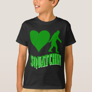 T-shirt J'ai le coeur squatchine