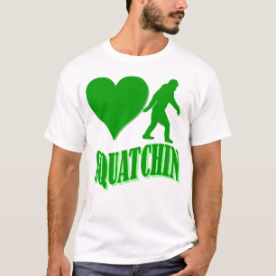T-shirt J'ai le coeur squatchine