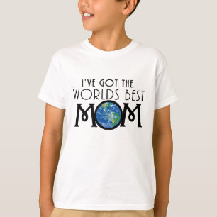 T-shirt J'Ai Le Monde Meilleur Maman