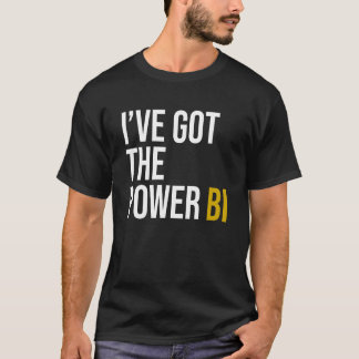 T-shirt J'ai le power BI
