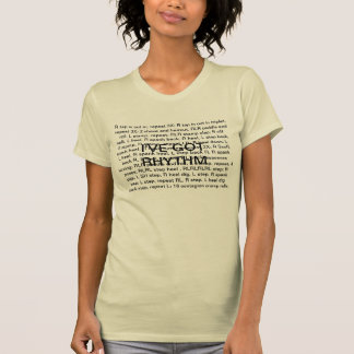 T-shirt J'ai le RYTHME ADAPTÉ