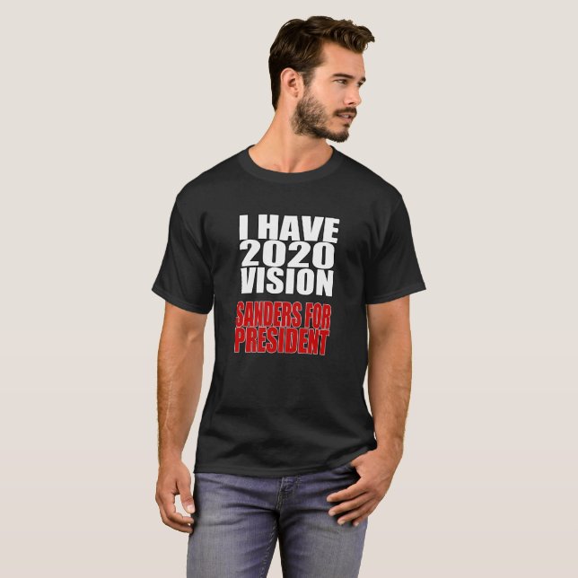 T-shirt J'ai les ponceuses 2020 de vision pour le (Devant entier)