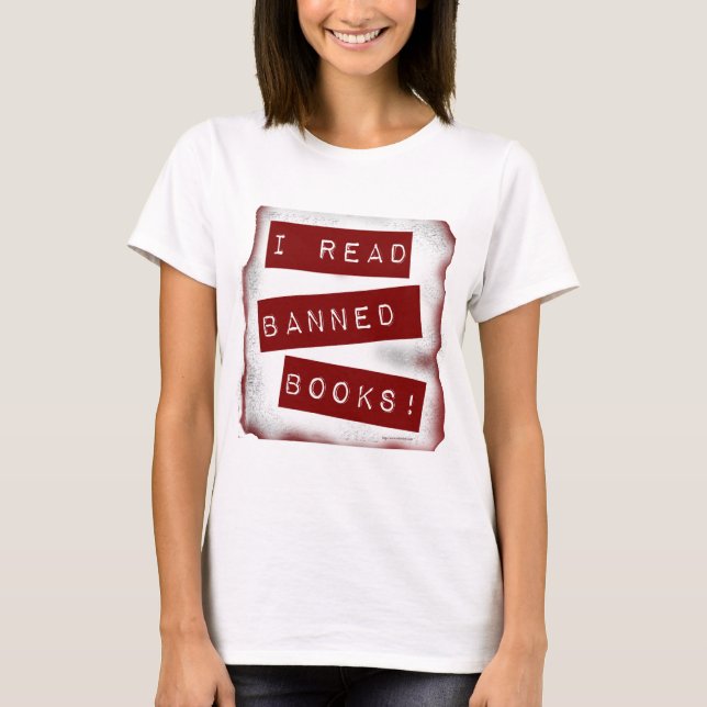 T-shirt J'ai lu Books Interdits Epic Bover Slogan (Devant)