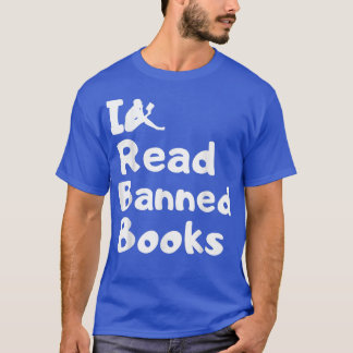 T-shirt J'ai lu des livres interdits femmes tee books aman