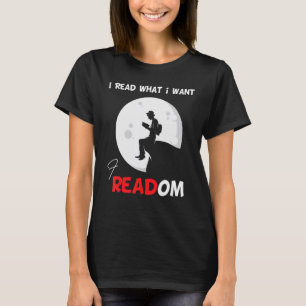 T-shirt J'ai lu des livres interdits Je lis ce que je veux