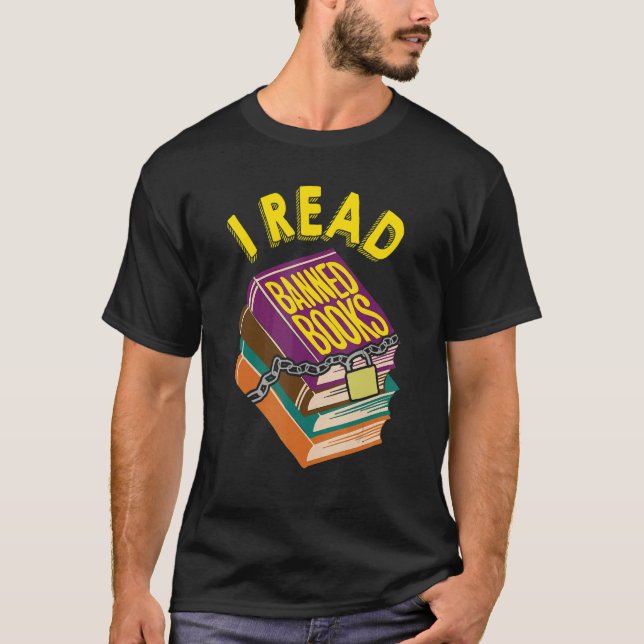 T-shirt J'Ai Lu Des Livres Interdits Pour Livre (Devant)