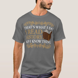 T-shirt J'ai lu Histoire et savoir des choses mignonnes Am