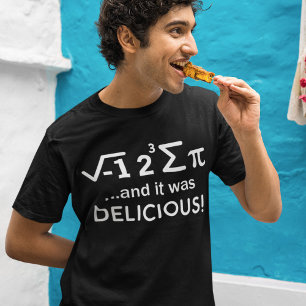T-shirt J'ai mangé de la tarte drôle Pi Day Math Lovers