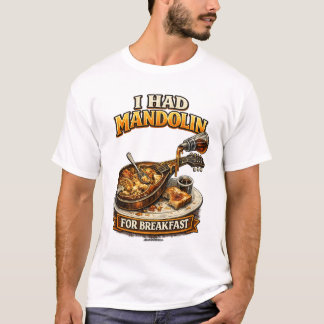 T-Shirt "J'ai mangé du Mandolin pour Petit Déjeune
