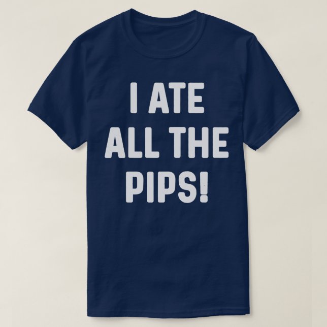 T-shirt J'Ai Mangé Tous Les Pips Funny Day Trader Investis (Design devant)