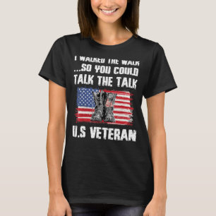 T-shirt J'Ai Marché La Marche Pour Que Vous Puissiez Parle