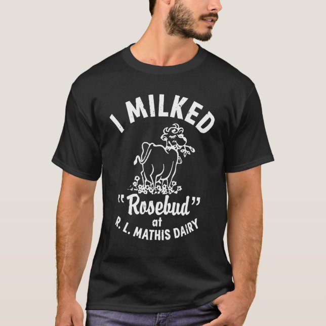 T-shirt J'Ai Milité Rosebud À R.L.MAThis Dairy Apparel (Devant)