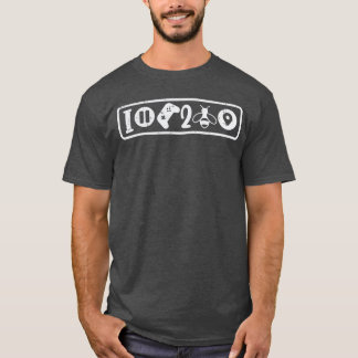 T-shirt J'ai mis mon jeu en pause pour être ici Icons Homm