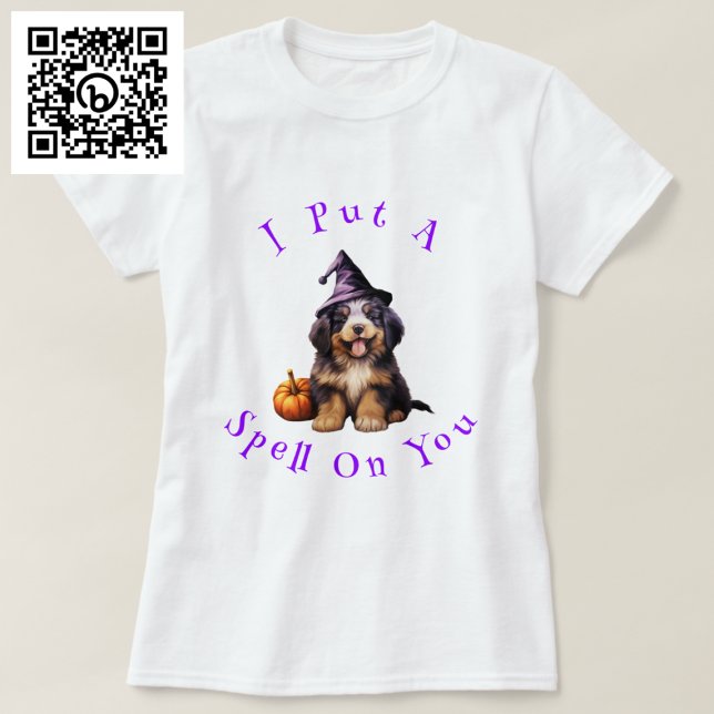 T-shirt J'Ai Mis Un Épelle Sur Toi, Sorcière De Chien De M (Créateur téléchargé)