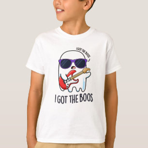 T-shirt J'Ai Obtenu Boos Funny Halloween Music Ghost Pun