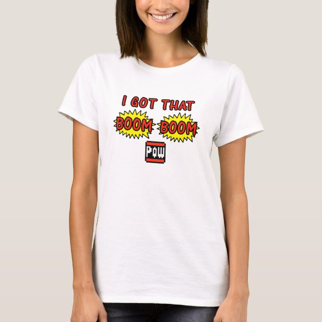 T-shirt J'ai obtenu ce prisonnier de guerre de boom de (Devant)