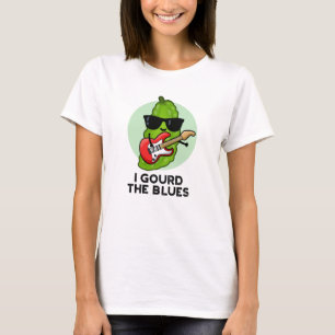 T-shirt J'Ai Obtenu Le Blues Drôle Veggie Pun