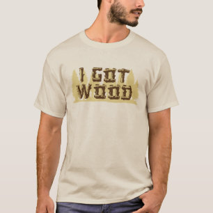 T-shirt J'ai obtenu le bois (Shaun des morts)