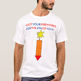 T-shirt J'ai obtenu vos feux d'artifice