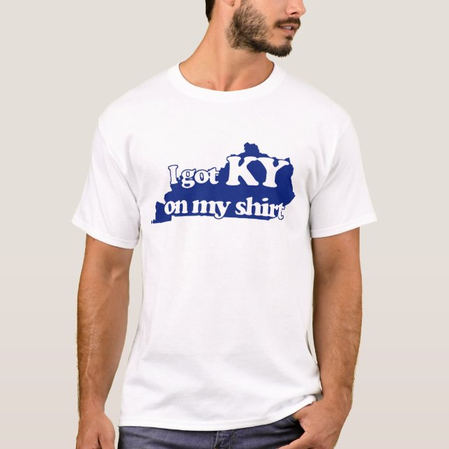 T-shirt J'ai passé les KY sur ma chemise (Devant)