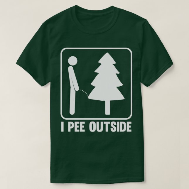 T-shirt J'Ai Pé À L'Extérieur Du Camg 3 (Design devant)