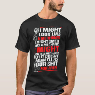 T-SHIRT J'AI PEUT-ÊTRE L'AIR D'UN JDM MÉCANIQUE