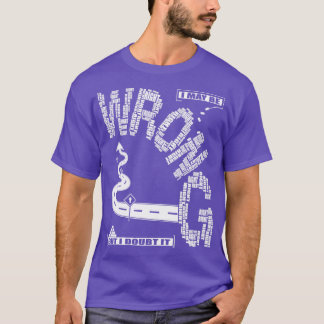 T-shirt j'ai peut-être tort, mais je doute que cela soit 1