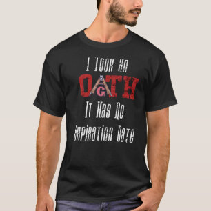 T-shirt J'ai prêté serment qu'il a sa date d'expiration