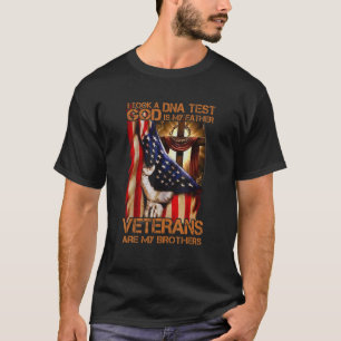 T-shirt J'Ai Pris Un Test D'Adn Dieu Est Mon Père Anciens 