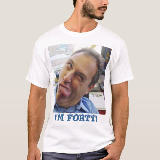 T-shirt J'ai quarante ans !